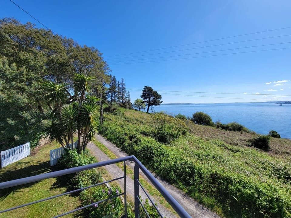 View from the balcony of Les Ventes Bleus