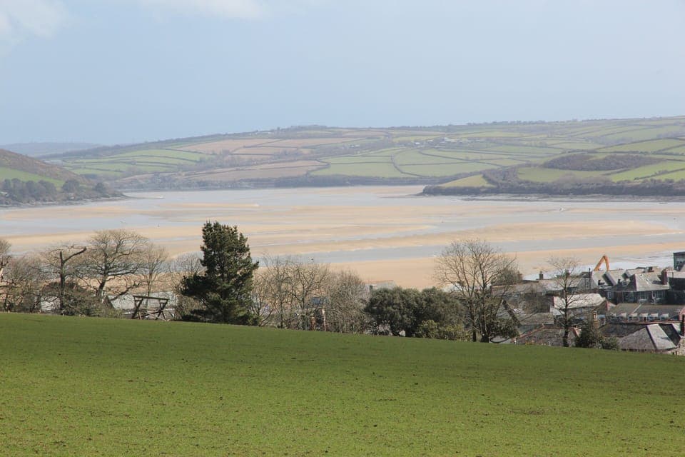 View of Camel estuary