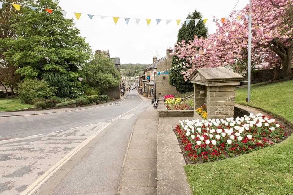 The main street in Pateley Bridge