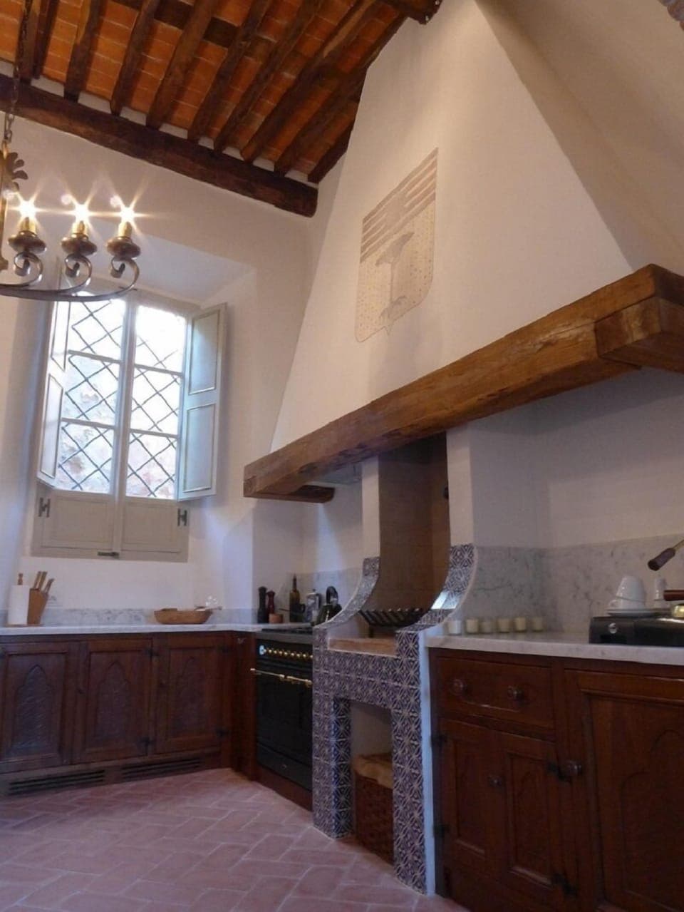 Kitchen + Fireplace
