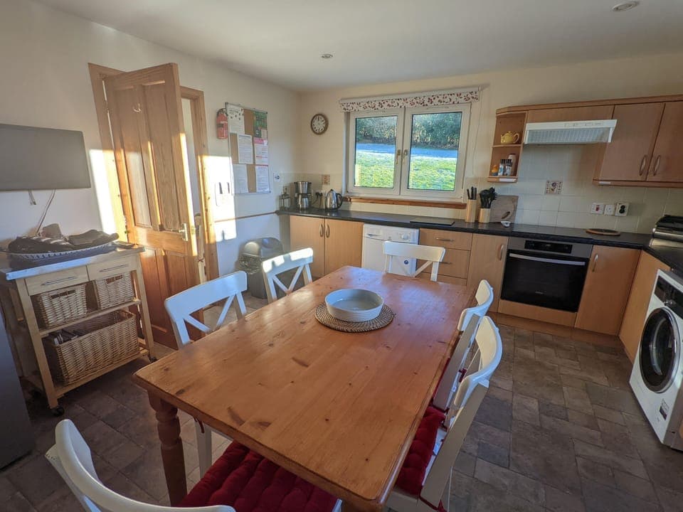 Large family kitchen