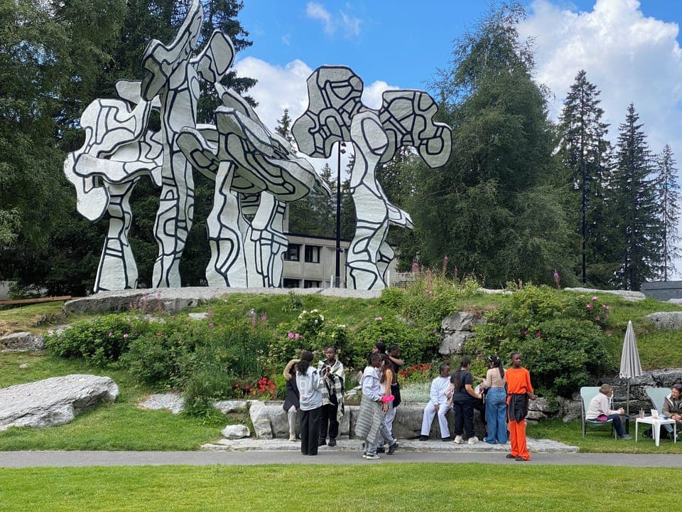 Flaine Forum in the summer
