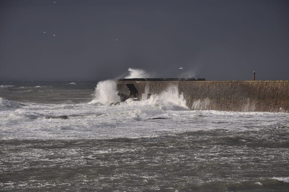 Anstruther harbour in winter. Great light for photos