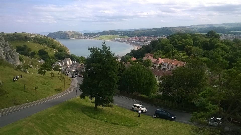 The view from Bay View Terrace!