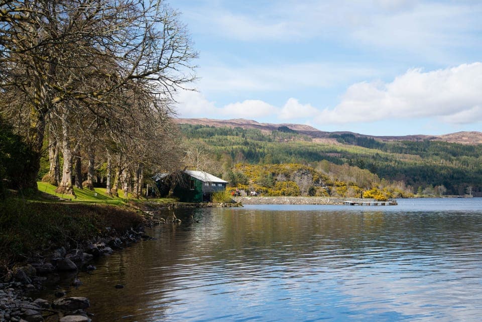 Boathouse Restaurant in the grounds of the Abbey