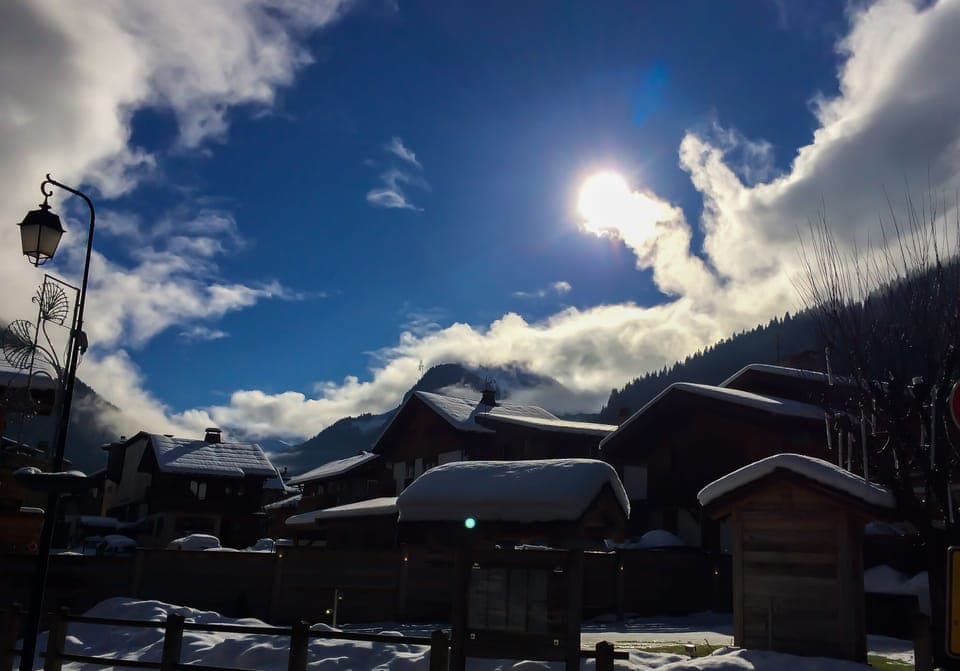 Morzine town centre and ski lifts are only a short walk away