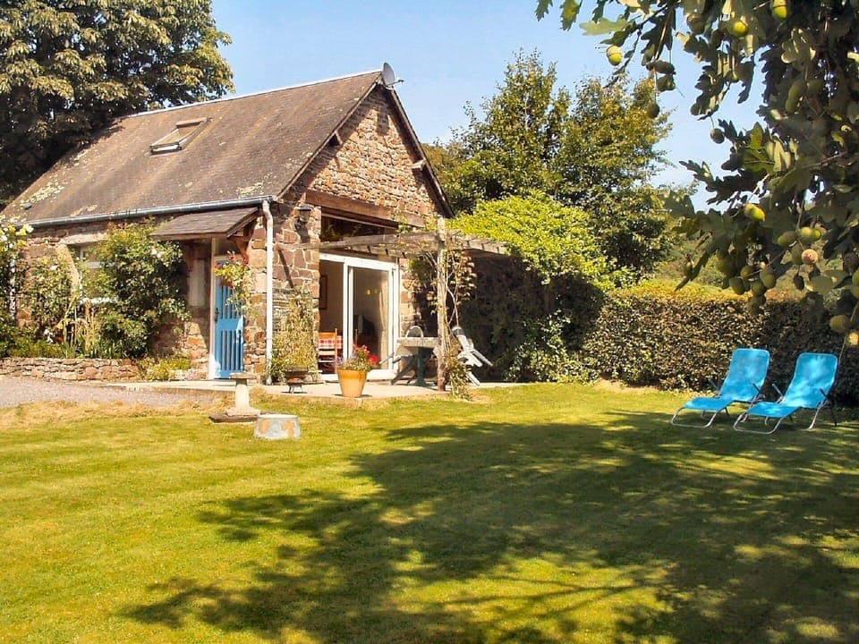 La Cachette. Stone built cottage set in its own garden.