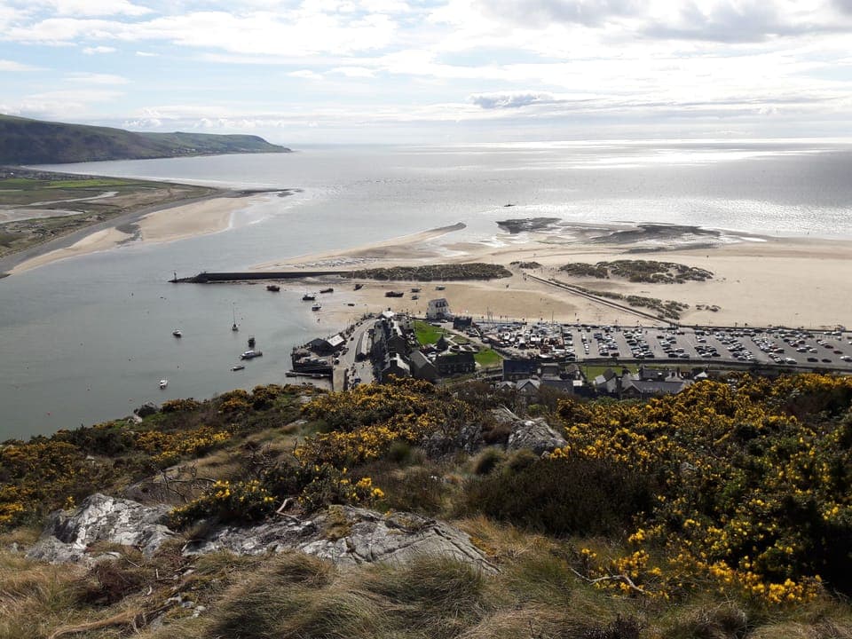 View from above the house