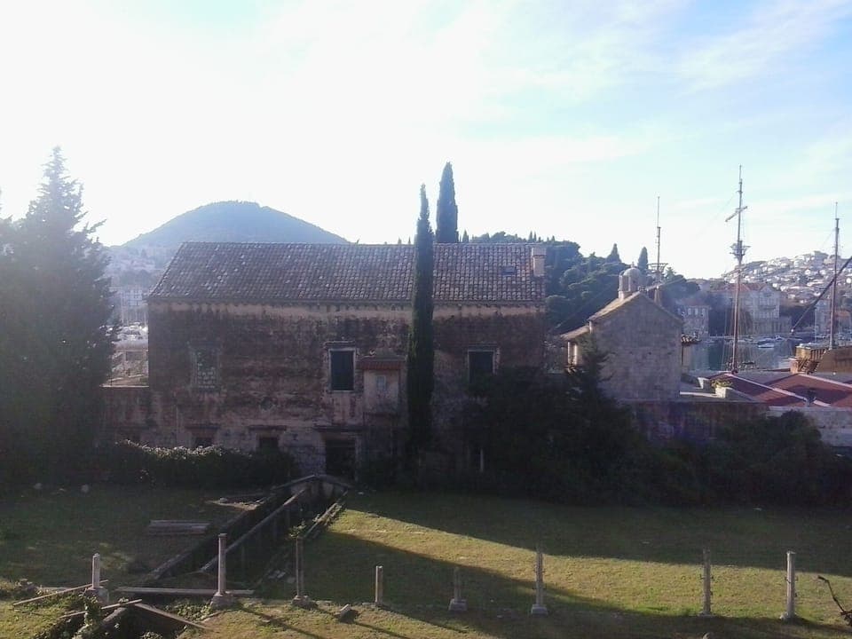 View on 'Villa Gundulich' from my property