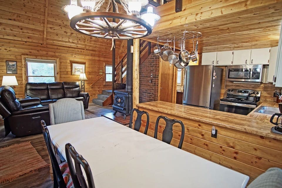 Open concept layout