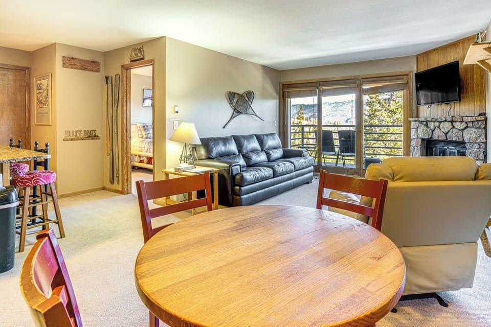 Silverthorne Vacation Rental | 1BR | 1BA | 586 Sq Ft | Step Free Access