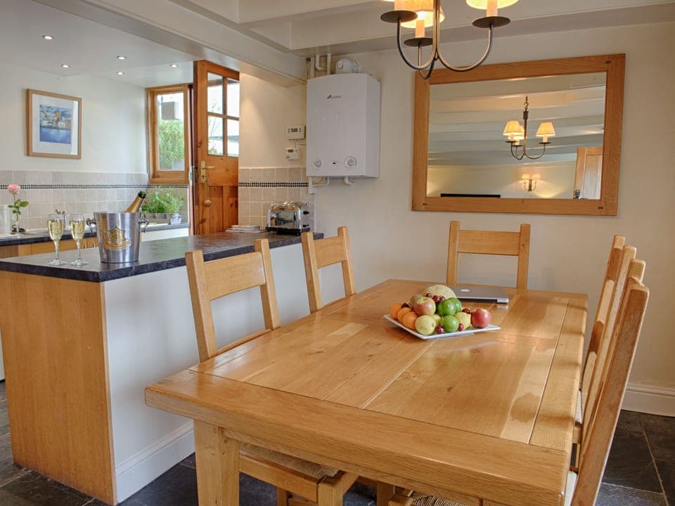 Dining at Duchy Cottage