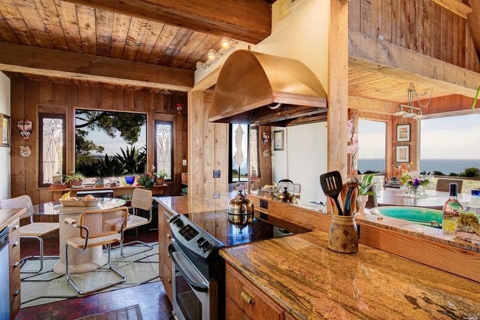 kitchen was recently updated