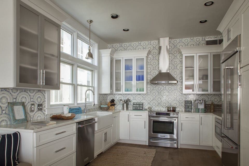 Renovated kitchen
