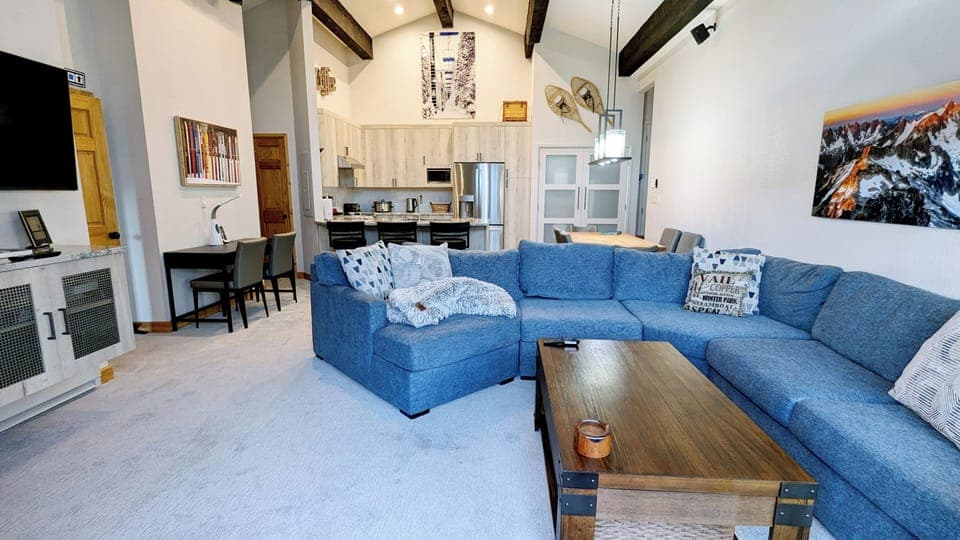 Beaver Creek West Condo A-4 Living Room & Kitchen