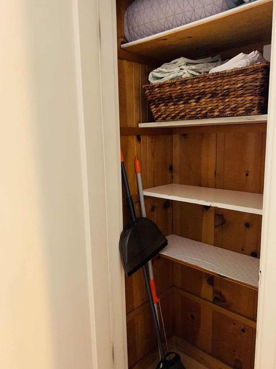 Bedroom closet 2 - linens closet and room for storage