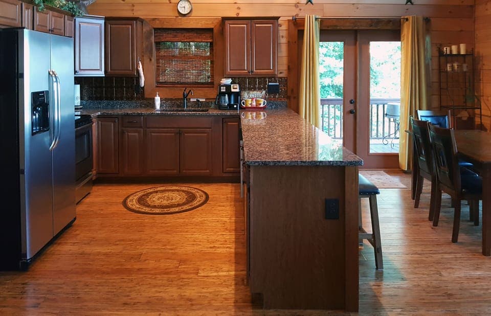 Kitchen and dining