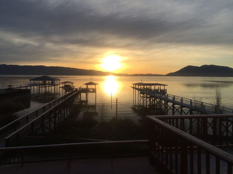 Sunrise from the Master Bedroom