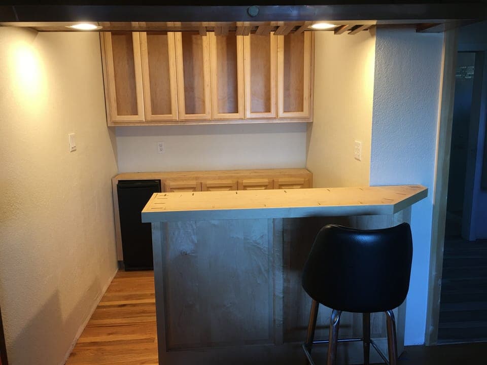 Wet Bar under remodel