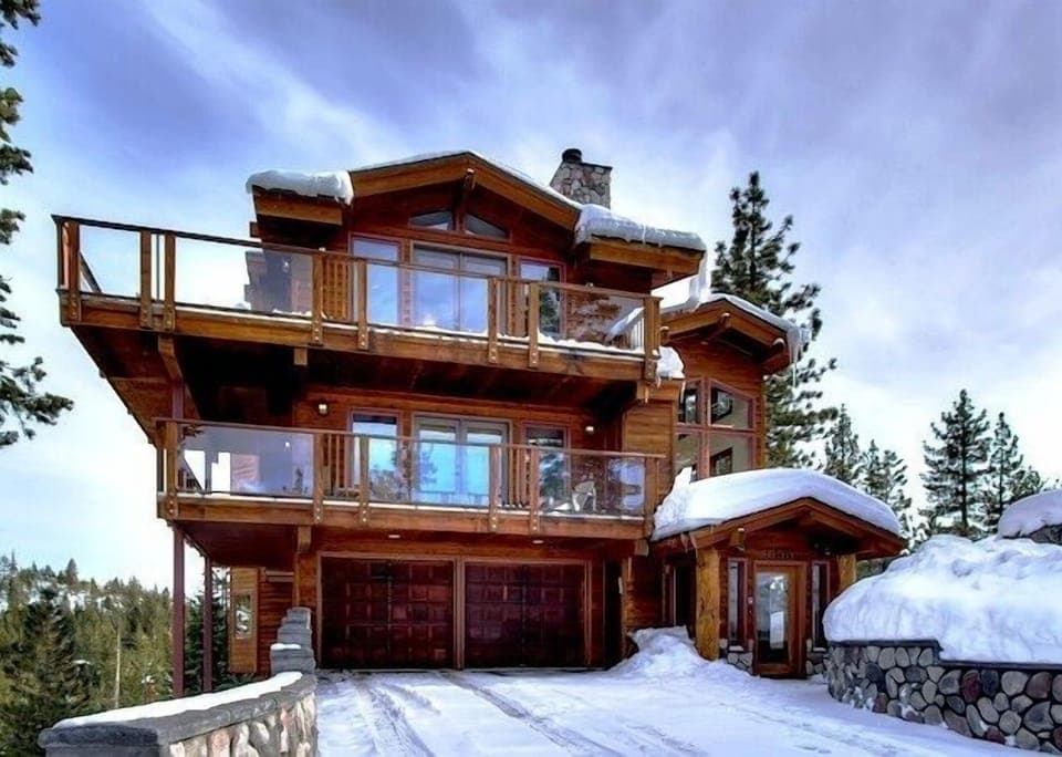 Front view of the house