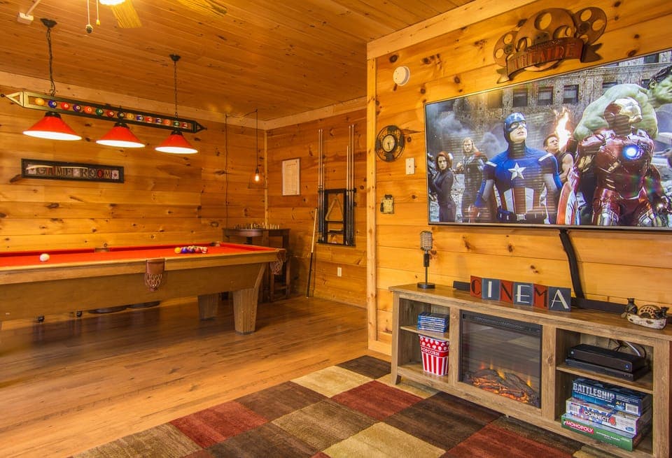 Our Rec Room on the 1st level will captivate kids of all ages!!!