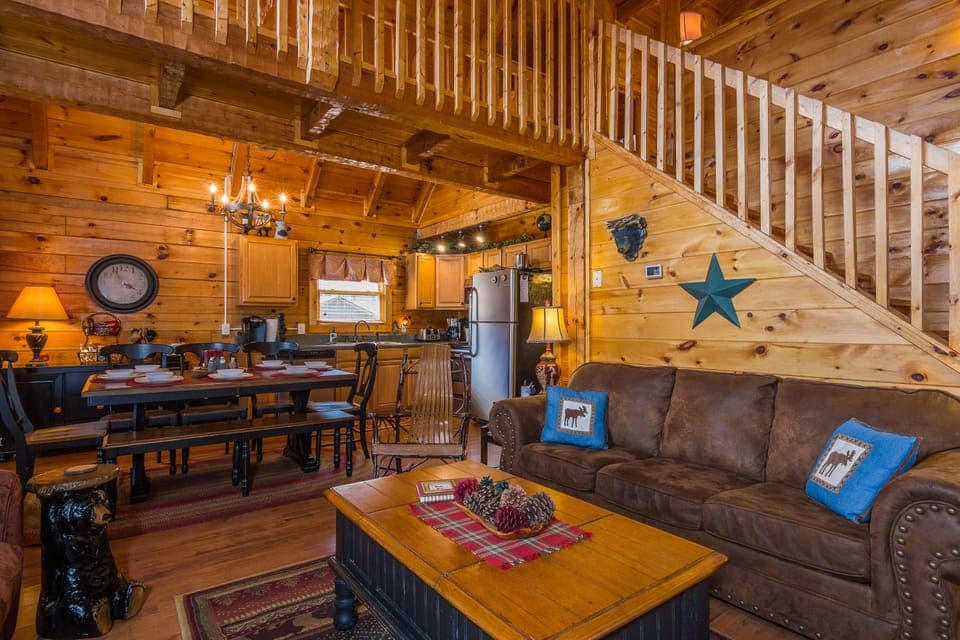 Our open floor plan provides plenty of room for everyone to be together