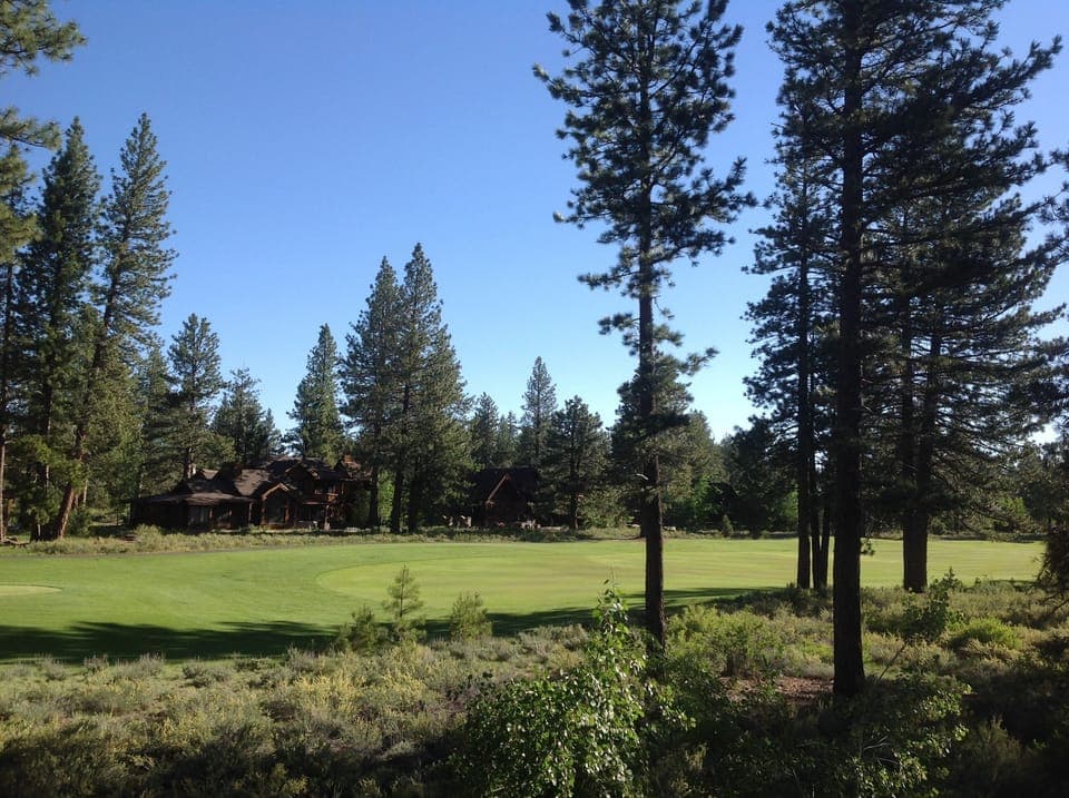 Our back yard over looking the 14th tee