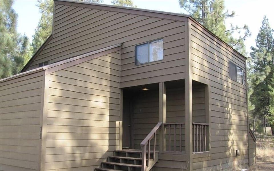 Front of the cabin