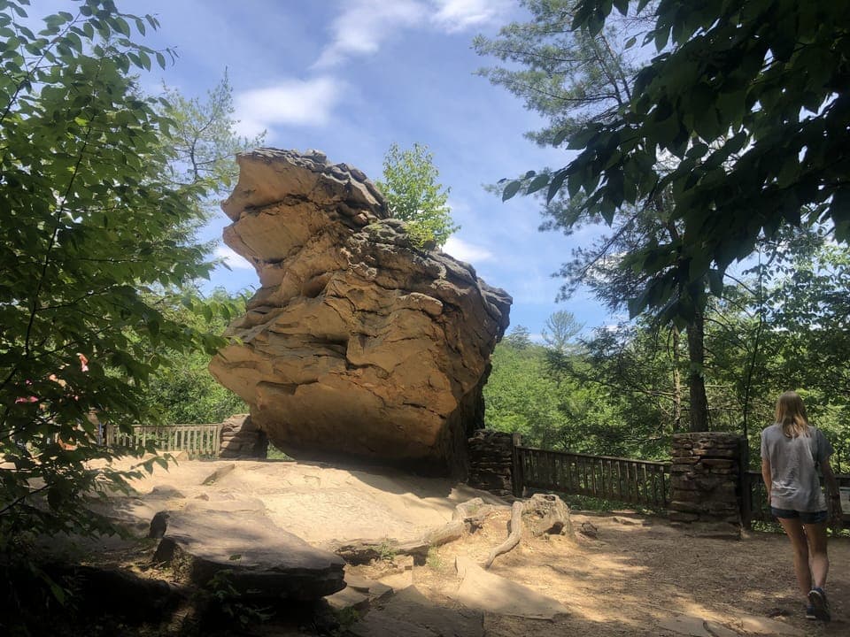 Balance Rock, Trough Creek Park