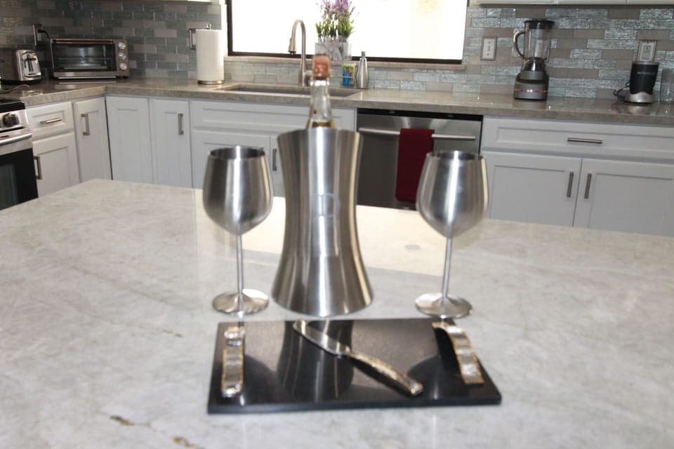 Complimentary wine
