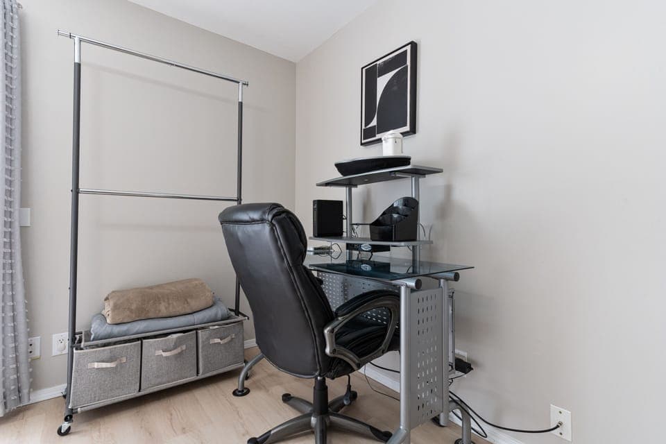 Office table inside bedroom # 5