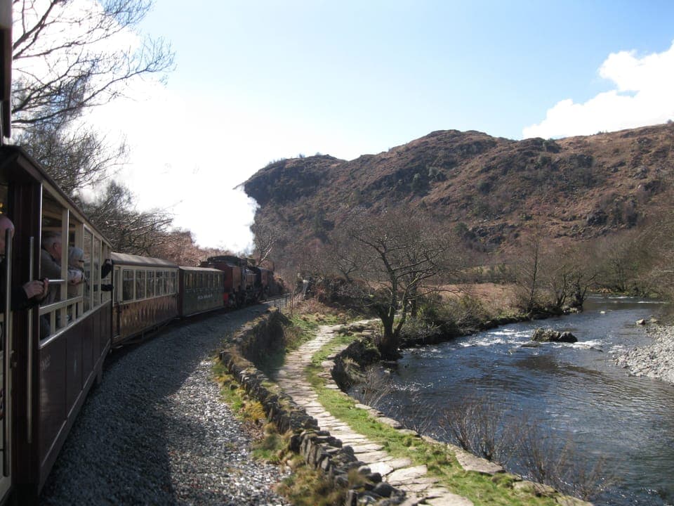 Trip on the Welsh Highland Railway