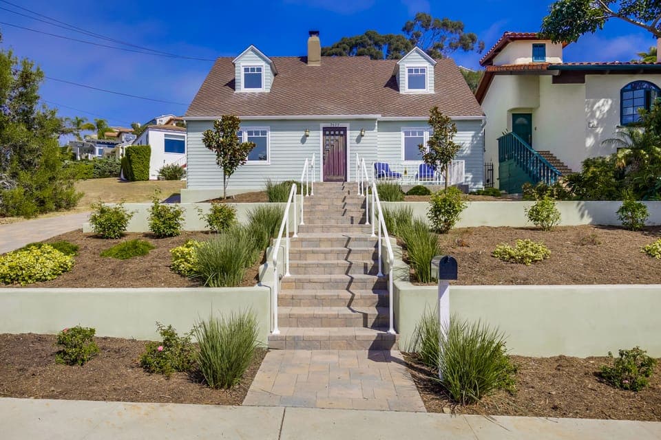 Front walkway to Village Life.