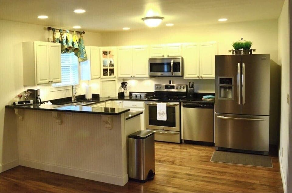 Beautiful kitchen on the main with everything a chef would need 