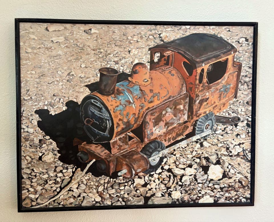 Large and diverse art collection