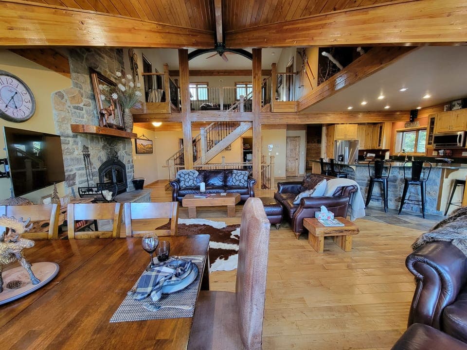 Loft is open to Family Room