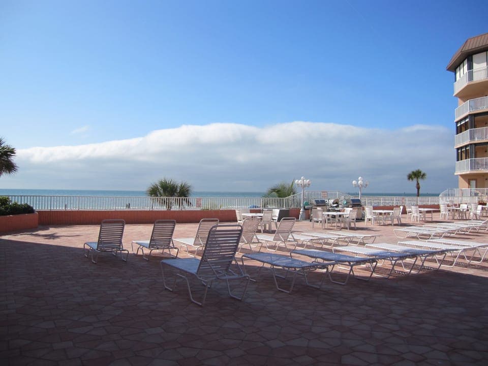 Gulf view from the condo patio