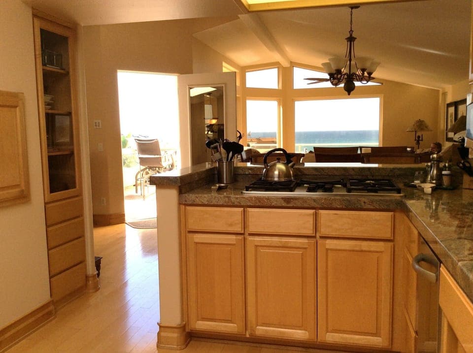 Gourmet Kitchen with Full Ocean View