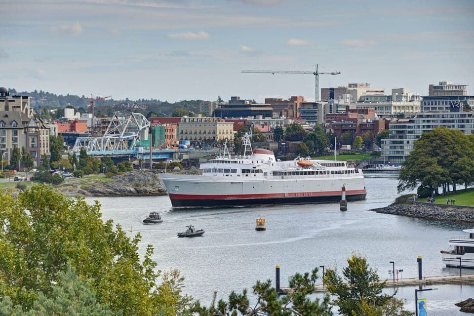 Inner Harbour & Coho Ferry