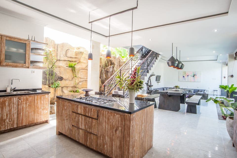 4 Bedroom villa with rice paddy views