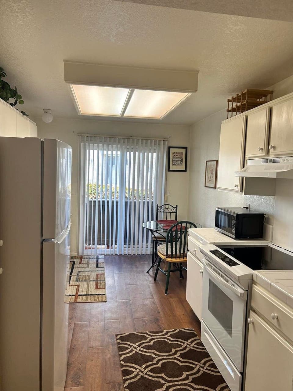 Fully stocked kitchen
