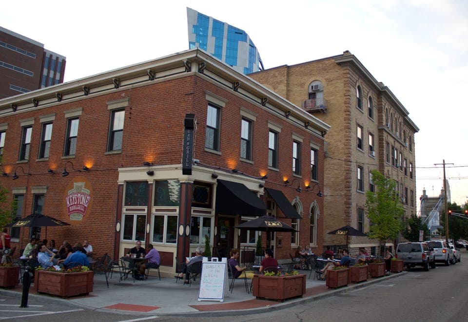 Keystone Bar & Grill is One Block Away: Molly Malone's is Across the Street