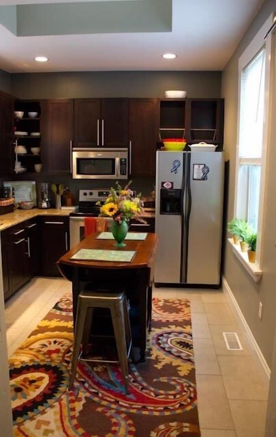 Kitchen ~ Ample Counter Space + Cabinetry to the Left: + Sink & Dishwasher  