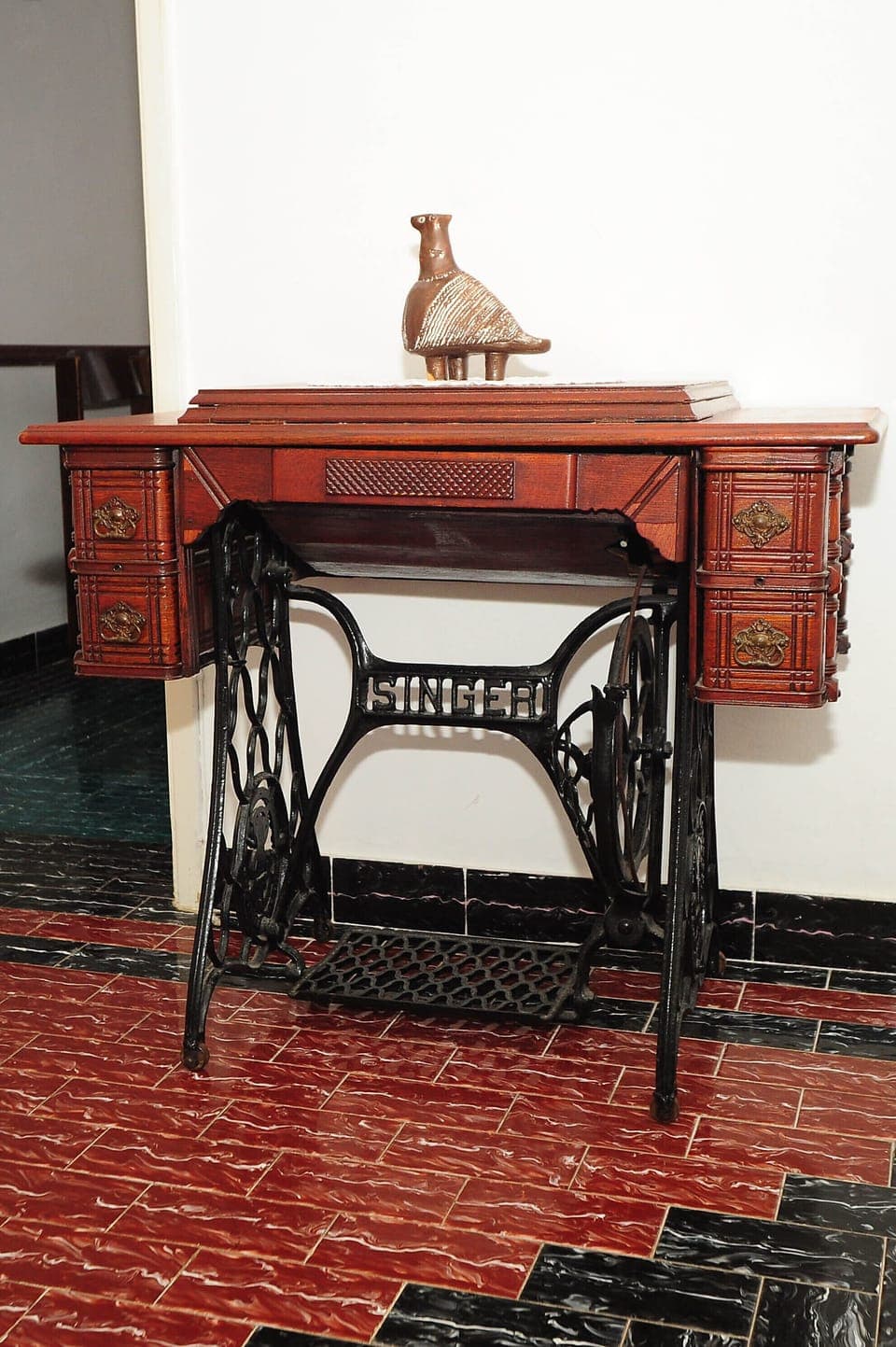 Vintage sewing machine