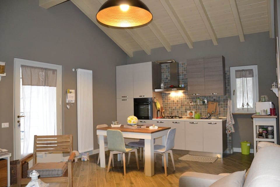 Kitchen and dining room