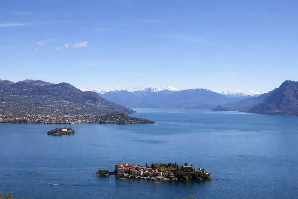 Morning coffee with the Borromean Islands floating below—this view never gets old.