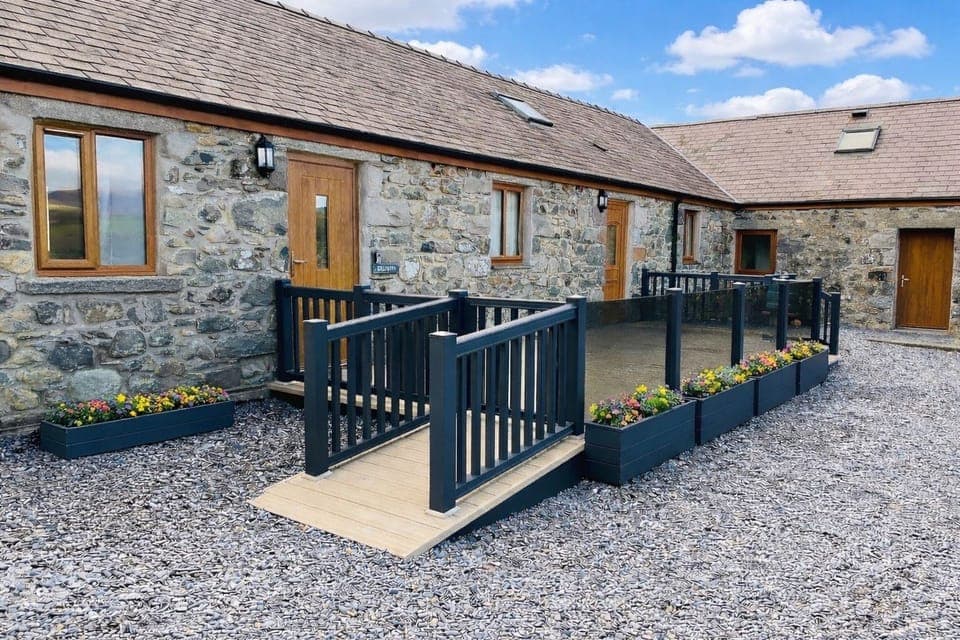 Delfryn at Hendre Barns. 3 Bedroom, Level Access 4* Self Catering Accommodation