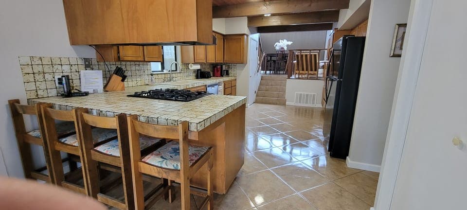 Entry - Kitchen area.