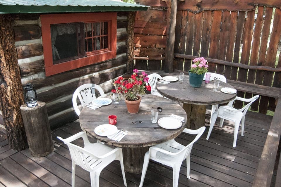 Outdoor dining