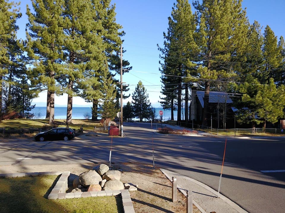 View from the livingroom